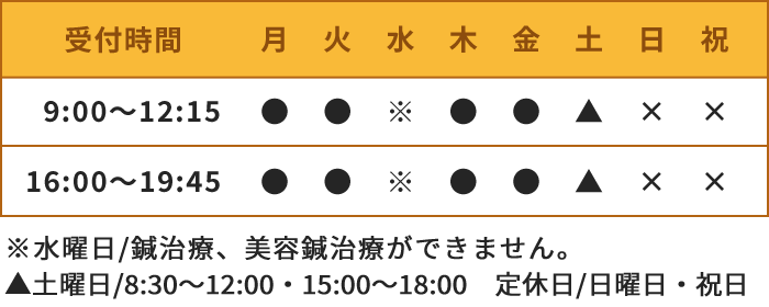 受付時間